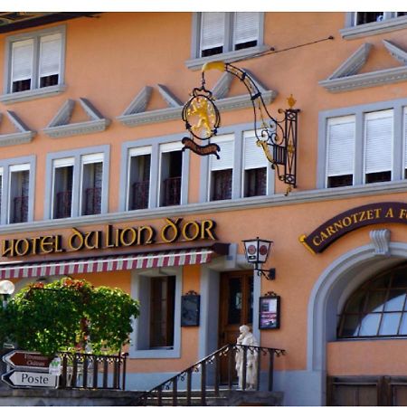 Hotel Lion D'Or Romont エクステリア 写真