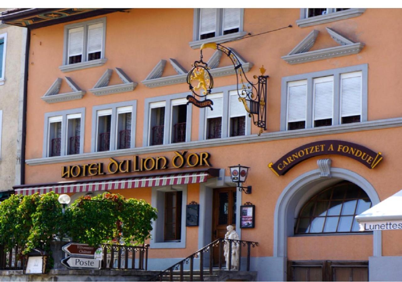 Hotel Lion D'Or Romont エクステリア 写真