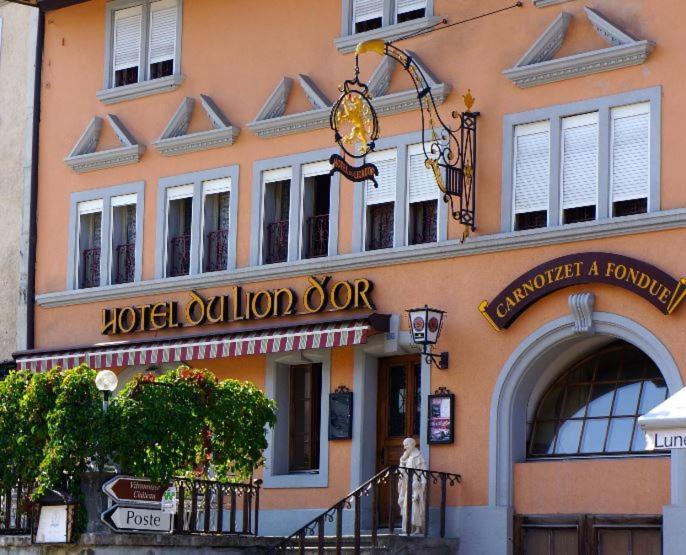 Hotel Lion D'Or Romont エクステリア 写真